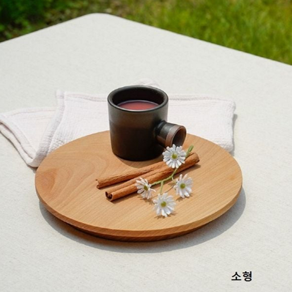 너도밤나무 원목 플레이팅 도마 다용도 원목 도마 우드 주방 - 상품 이미지