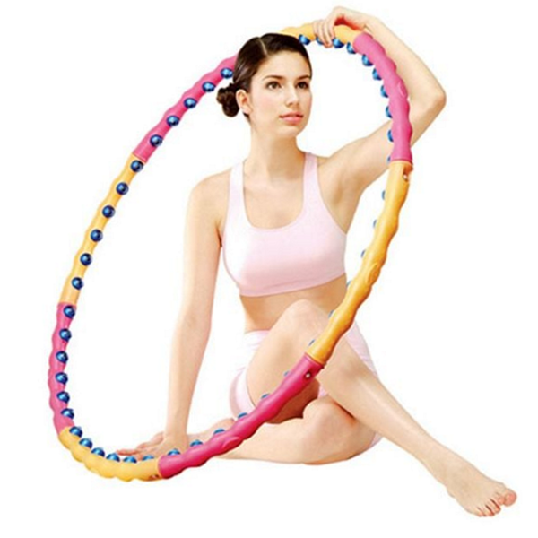 다이어트 지압 훌라후프 초보자 운동 훌라후프 1.6kg 유산소 국산 여성 - 상품 이미지