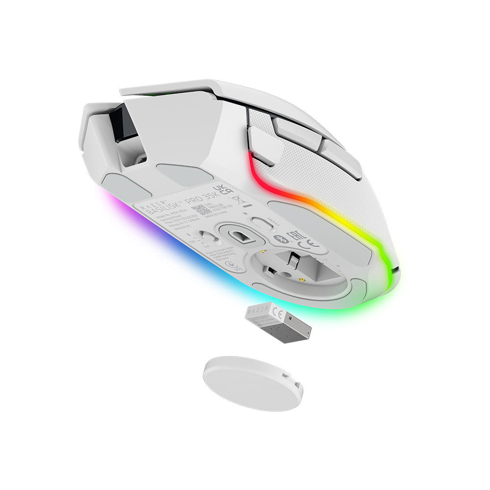 레이저코리아 Basilisk V3 Pro 35K 무선 게이밍 마우스 화이트 - 상세 이미지 5