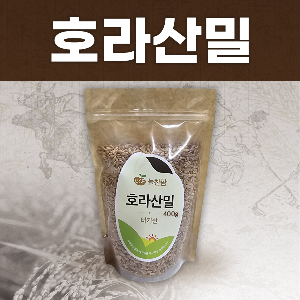 늘찬팜 호라산밀 400g 처음 시작하는 건강잡곡 고대곡물 - 상품 이미지