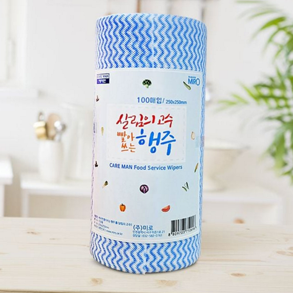다회용 부직포 행주 다용도 주방 행주 물기제거 세척용 건조 빠른 - 상품 이미지