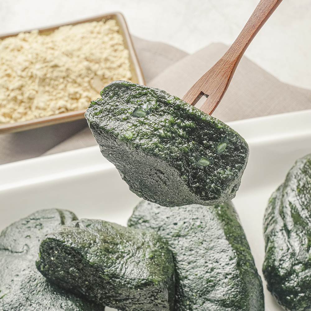 밥알쑥떡 1.5kg 진도 해풍쑥 전통 쑥떡 콩고물포함 당일생산 개별포장 식사대용 이미지 8