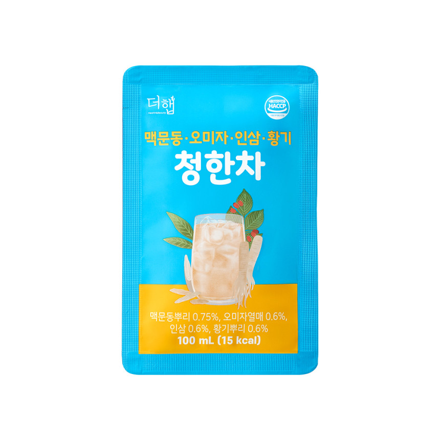 더햅 청한차 국산 생맥산차 황기차 맥문동 오미자 인삼 효능 20개입, 1개 사진 3