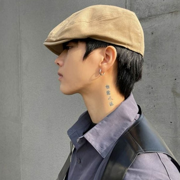 데일리 남성 베레모 코튼 베레모 여름 헌팅 - 상품 이미지
