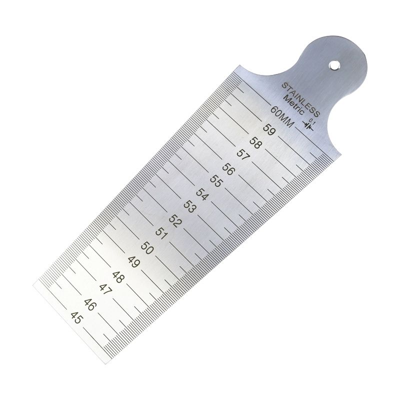 밸브 측정 눈금자 틈새 스테인레스 게이지 1 두께 갭자 1-45mm 3개 세트 - 상세 이미지 5
