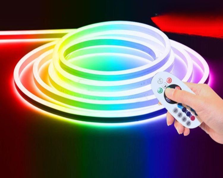 led 줄조명 네온라인 스트립 전등 기타 인테리어 파티 방수 화분조명 라인등 간접조명 - 상품 이미지