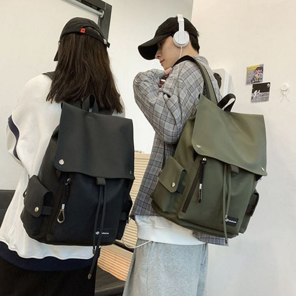 빅사이즈 코팅 옥스포드 백팩 기능성 방수 코팅 백팩 남녀공용 - 상품 이미지