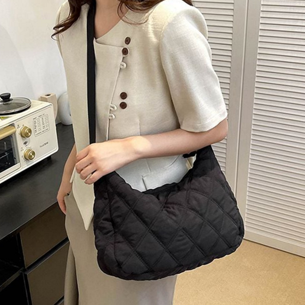 가벼운 여성 패딩 가방 캐주얼 여성 숄더백 데일리 여행용 - 상품 이미지