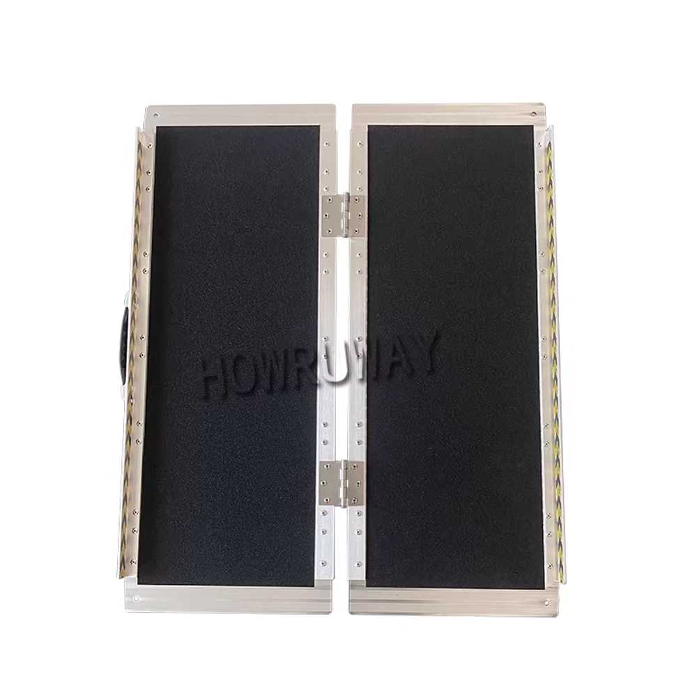 차량 접이식 경사로 휴대용 미끄럼방지 계단 오르막 도구 92cm 이미지 6