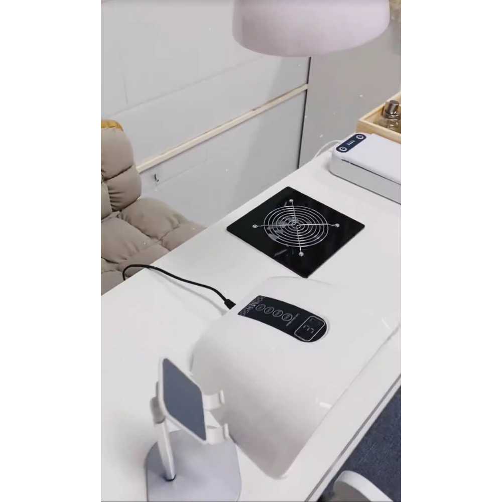 네일샵 테이블 시술대 업소용 손톱 아트 작업대 책상 80x40x80 - 상세 이미지 5