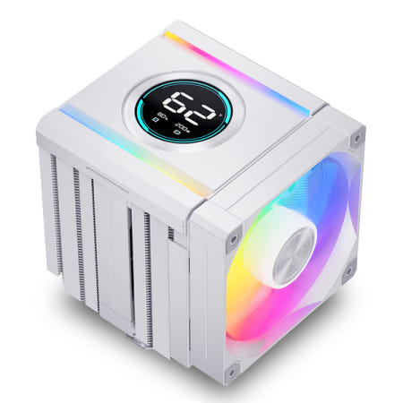 SNOWMAN AX660 PRo-ARGB 뚜까리 6 화이트 CPU공랭쿨러