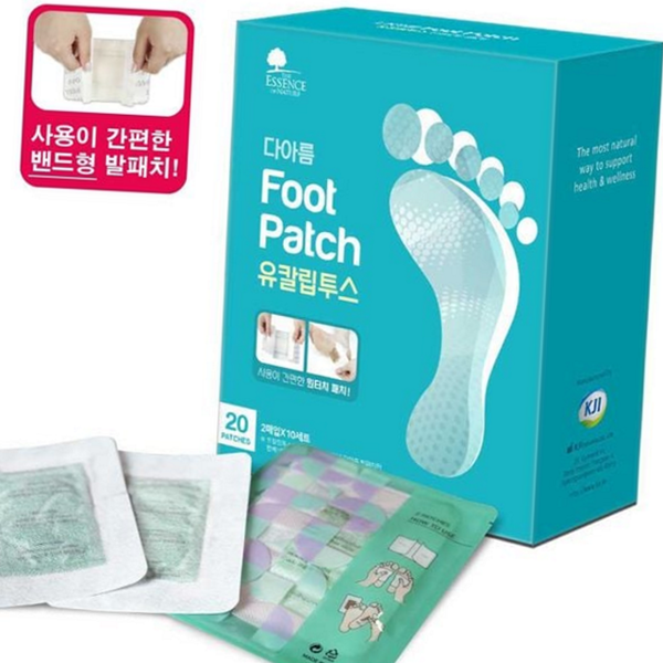 쿨링발 밴드형 발 패치 아로마발 발바닥 패치 종아리 - 상품 이미지