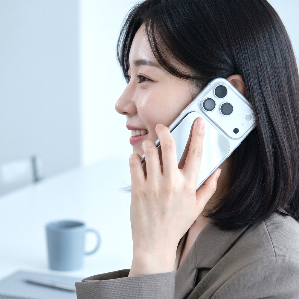 스플리 맥세이프 카드지갑 거울 미러 거치대 스탠드 아이폰 그립 스마트톡 베나2 이미지 4