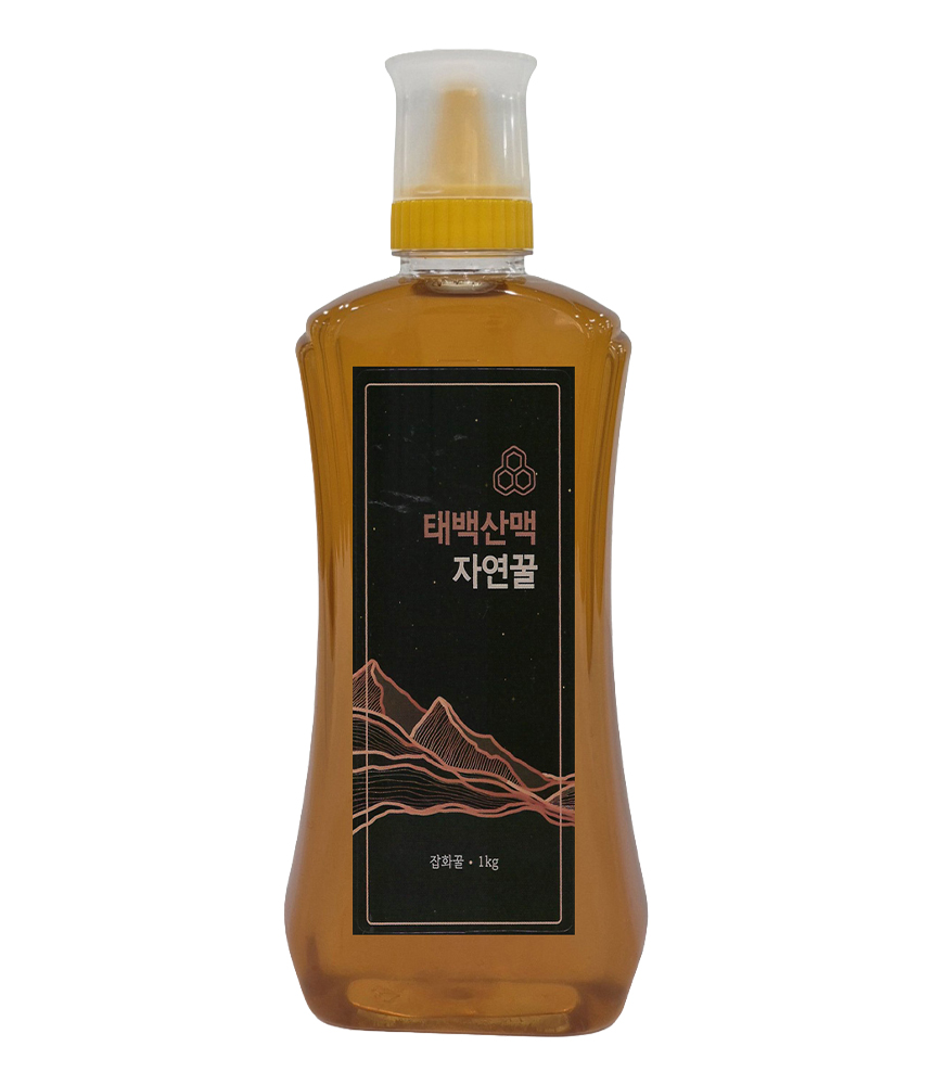 태백산맥 천연벌꿀 100% 잡화꿀 1kg 무료배송 - 상품 이미지