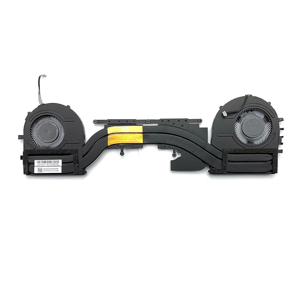 ThinkPad X1 Extreme 3세대, P1 Gen3 P / N용 히트싱크 교체 기능이 있는 BestParts 새로운 정품 CPU 냉각 팬 5H40Y67588 - 상품 이미지