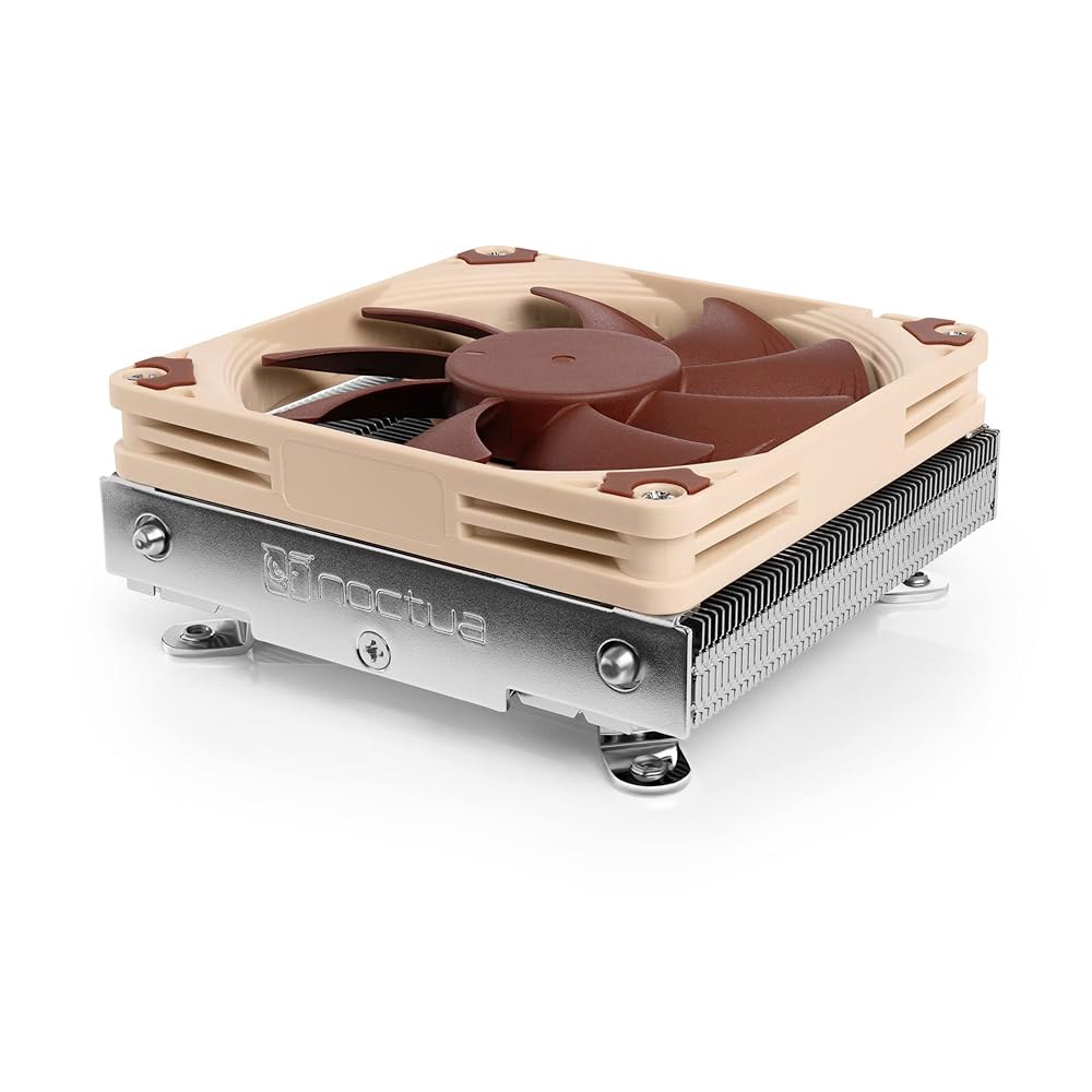 Noctua NH-L9i-17xx, 인텔 LGA1700 및 LGA1851용 프리미엄 로우 프로파일 CPU 쿨러(브라운) - 상품 이미지