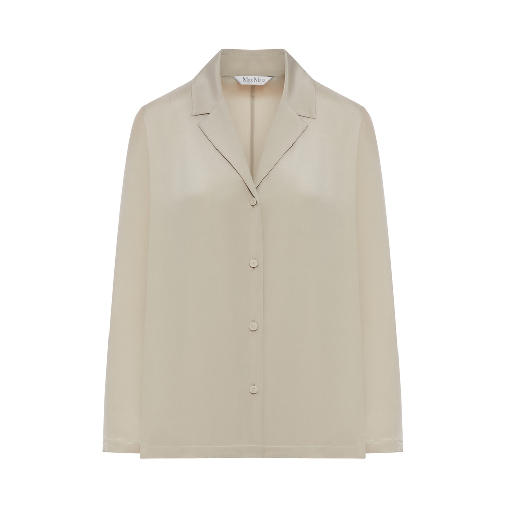 막스마라 퓨어 여성 셔츠 SS26 2611111019600057 BEIGE - 상품 이미지