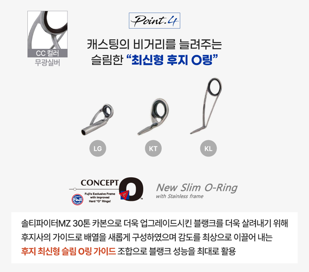 아부가르시아 솔티파이터 MX 광어캐스팅 스피닝 로드 광캐 낚시대 702 이미지 7