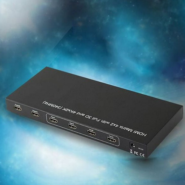 매트릭스 hdmi 선택기 공유기 hdmi 분배기 리모컨 전환기 - 상품 이미지
