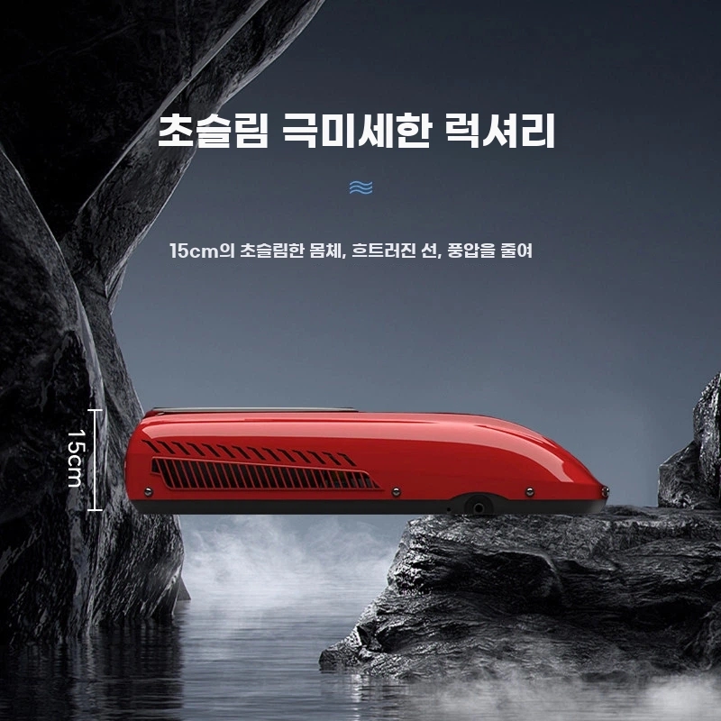 무시동에어컨 트럭 화물차 24v A 카라반 A. QF6000 빨간색 24V - 상세 이미지 3