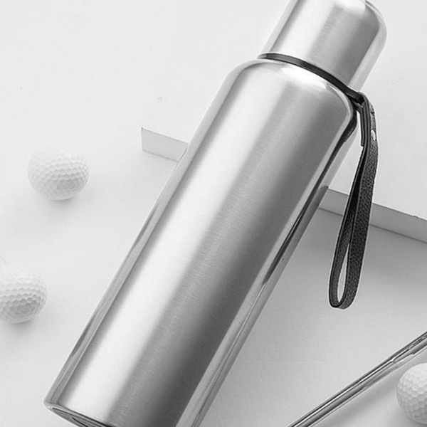 휴대용 스테인리스 보온병 스포츠 대용량 보온병 1500ml 진공단 캠핑 물병 - 상품 이미지