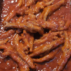 [단품] 국내산 명일 통뼈 국물 무뼈직화 닭발 밀키트 야식 캠핑 500g... 맛있게 먹은 솔직 후기 - 상품 이미지 1