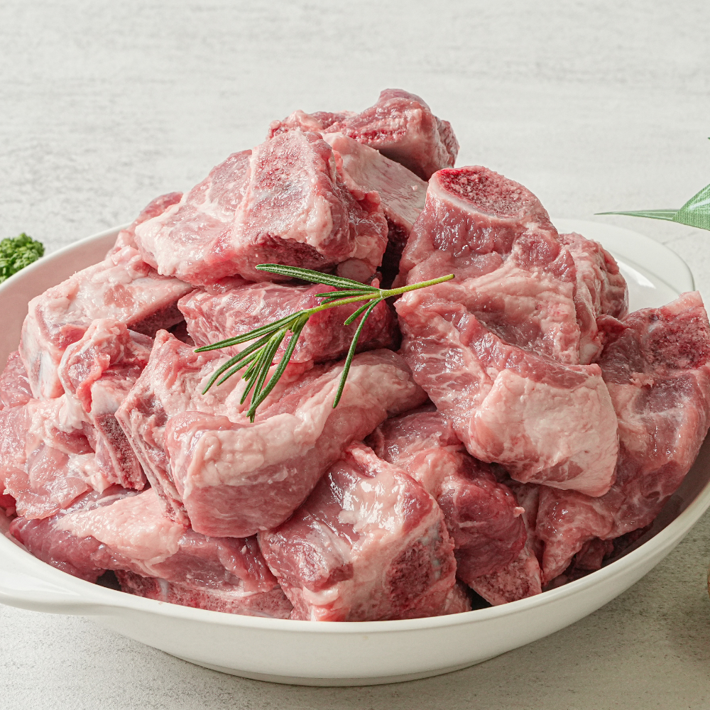당일작업 국내산 1+ 한돈 냉장 돼지 갈비 포뜬갈비 칼집 포갈비 찜용 1kg 김고기 이미지 4