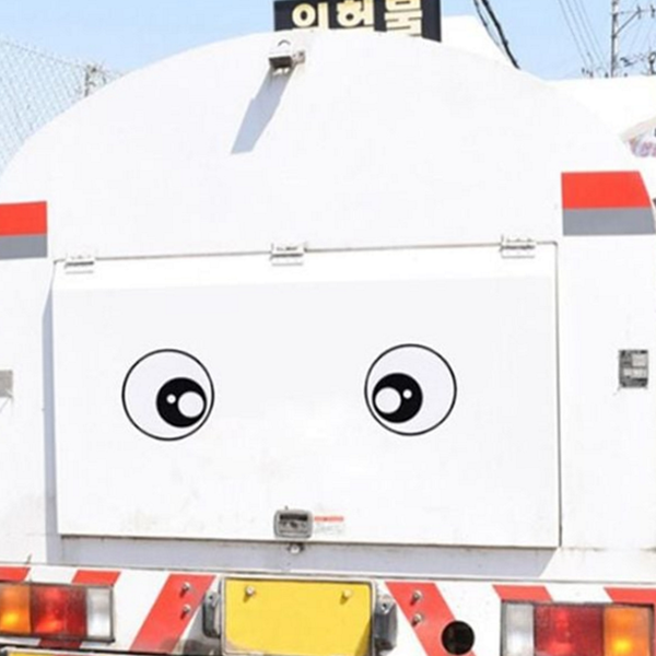 디자인 자동차 반사 스티커 익스테리어 차량 안전 스티커 후면 야간 - 상품 이미지