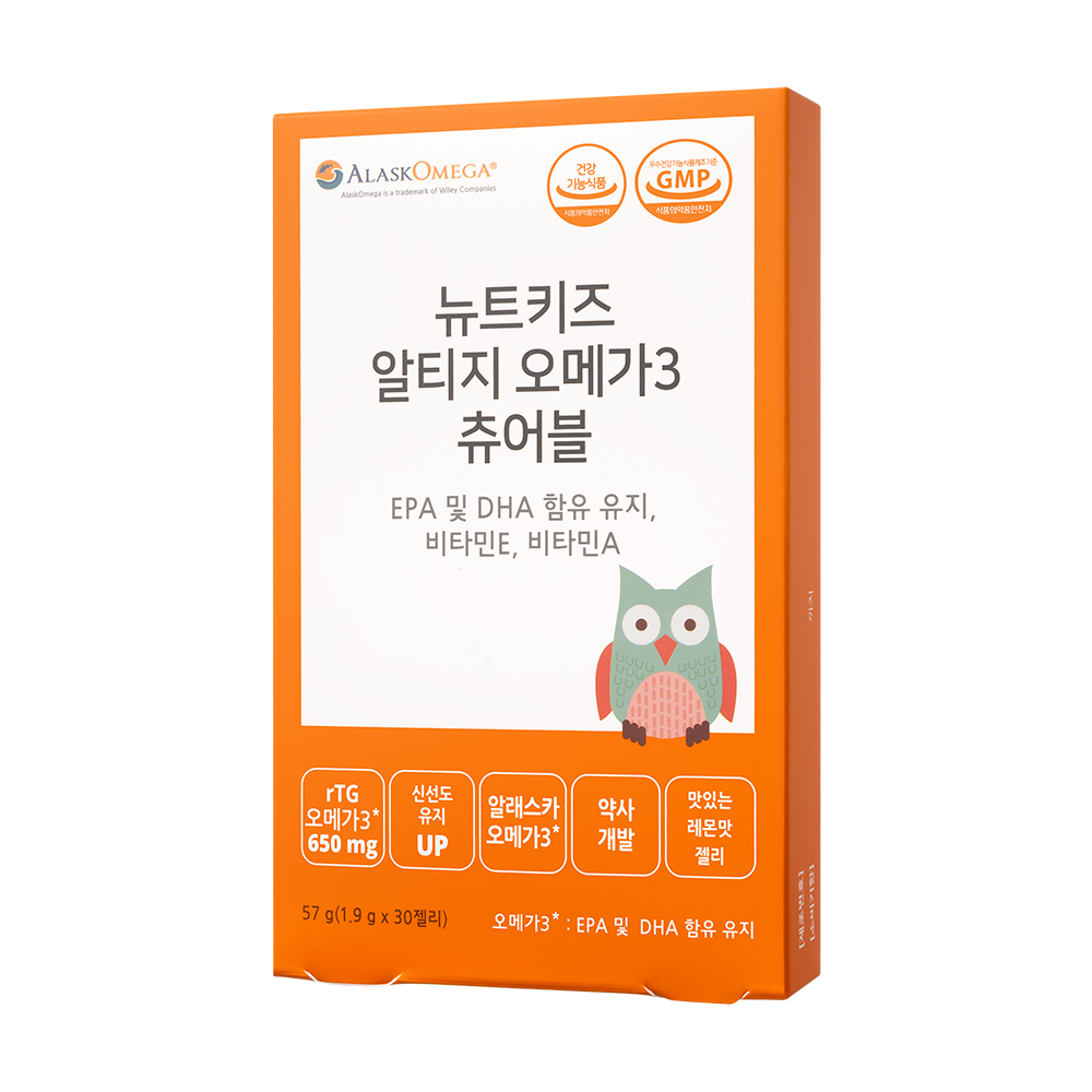 어린이 오메가3 오메가3 추천 뉴트키즈 RTG 어린이 건강 구미형 오메가3