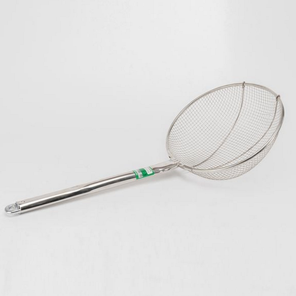 스텐 스테인리스건 건지게 대형 업소용 뜰채 주방용 음식물 - 상품 이미지