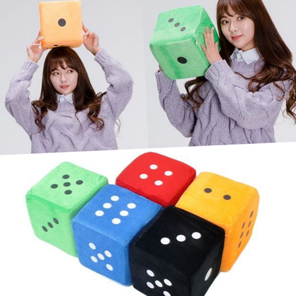 부드러운 대형 주사위 교육용 놀이용 주사위 학습용 게임용 다용도 실내용 - 상품 이미지