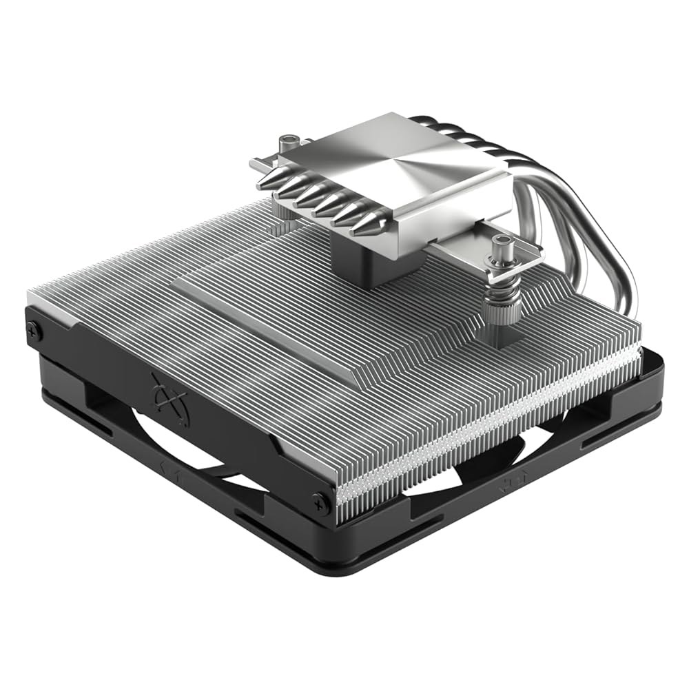 Scythe Big Shuriken 4 로우 프로파일 CPU 쿨러, 4.7인치 x 4.8인치 2.6인치, 12V, 200W, 31.78dB, 데스크톱, 노트북, 서버 및 기타 전자 - 상세 이미지 3