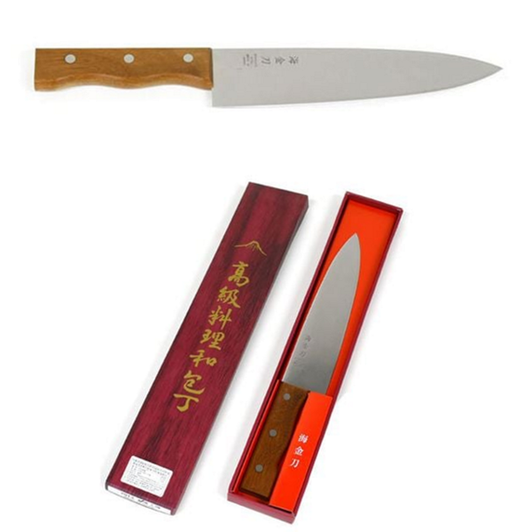 스테인리스 주방 식도 우드 주방 칼 가정용 쉐프 - 상품 이미지