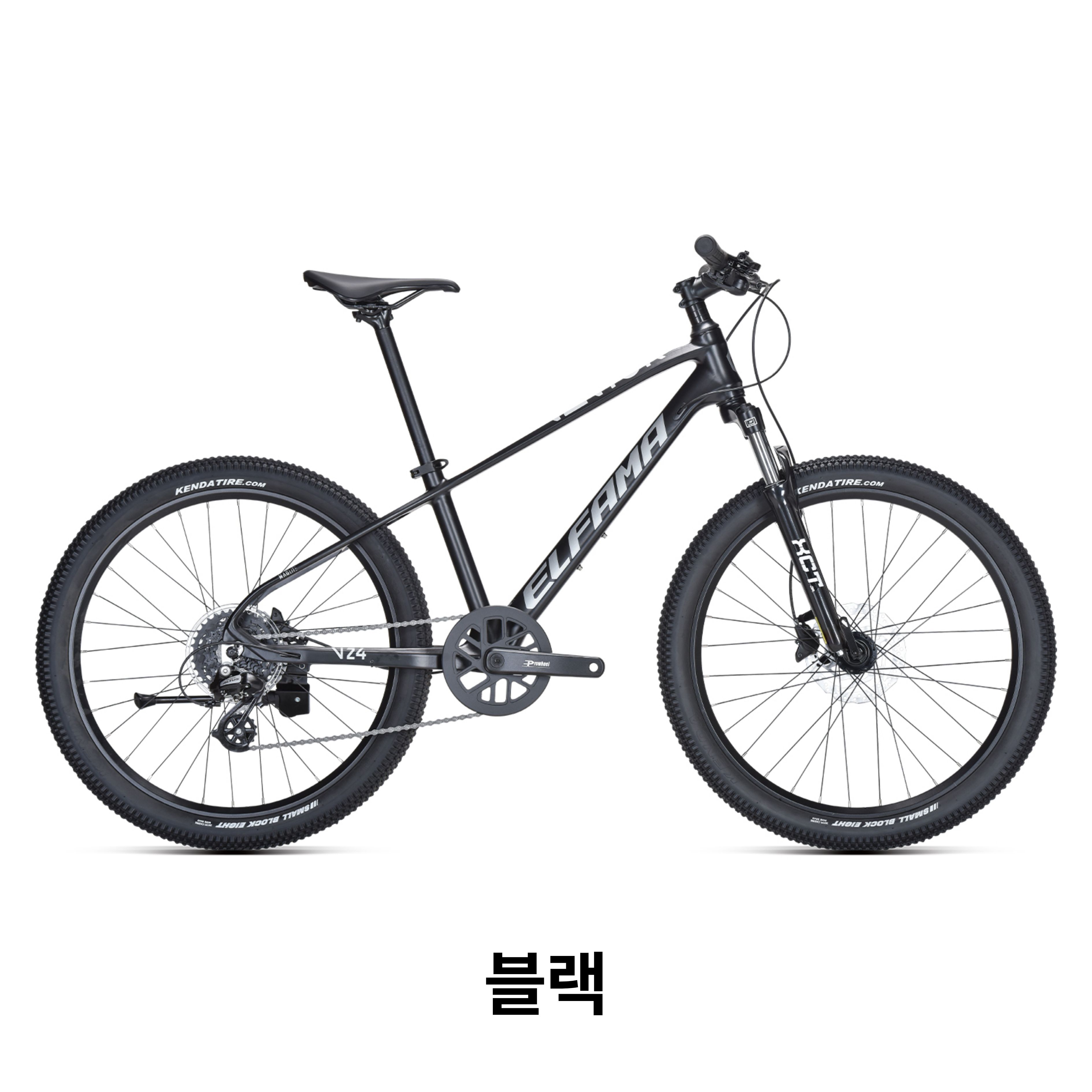 2024 엘파마 벤토르 V24D 61cm 24인치 초등학생 주니어 MTB 어린이 자전거 아이보리 블랙 80%조립 부산 엘파마 매장 - 상세 이미지 2