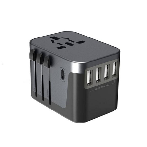 고속 여행용 멀티 충전기 멀티포트 여행용 usb 충전기 해외용 - 상품 이미지