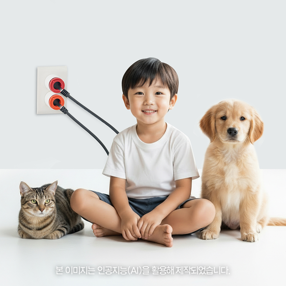 [공식총판] 스마트키퍼 220V 전원 멀티탭 콘센트 플러그 락 플러스 잠금장치 - 상세 이미지 4