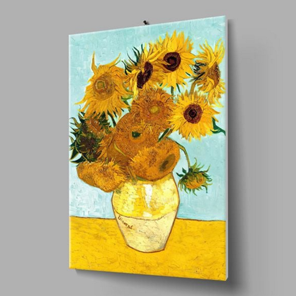인테리어 해바라기 그림 풍수 명화 그림 액자 거실 - 상품 이미지
