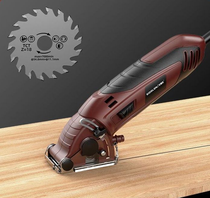 미니쏘 소형 전기톱 체인 톱날 전기 목재 무선 직쏘 한손톱 충전식 충전 - 상세 이미지 3
