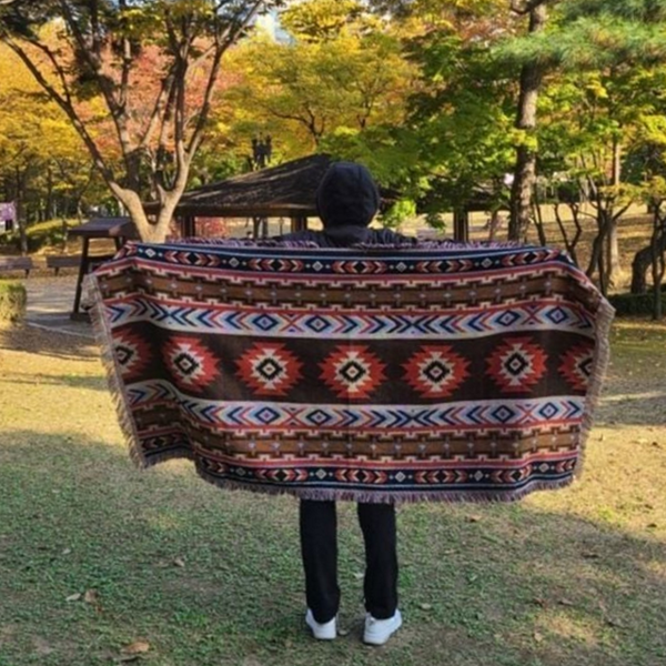 보헤미안 에스닉 러그 인테리어 거실 러그 침실 바닥 - 상품 이미지