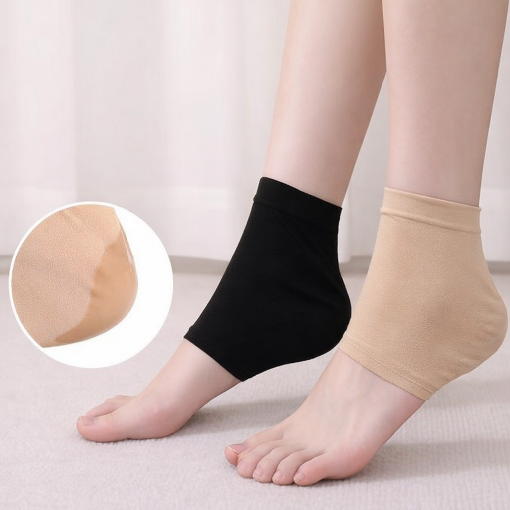 오픈형 뒤꿈치 보호패드 풋커버 - 상품 이미지