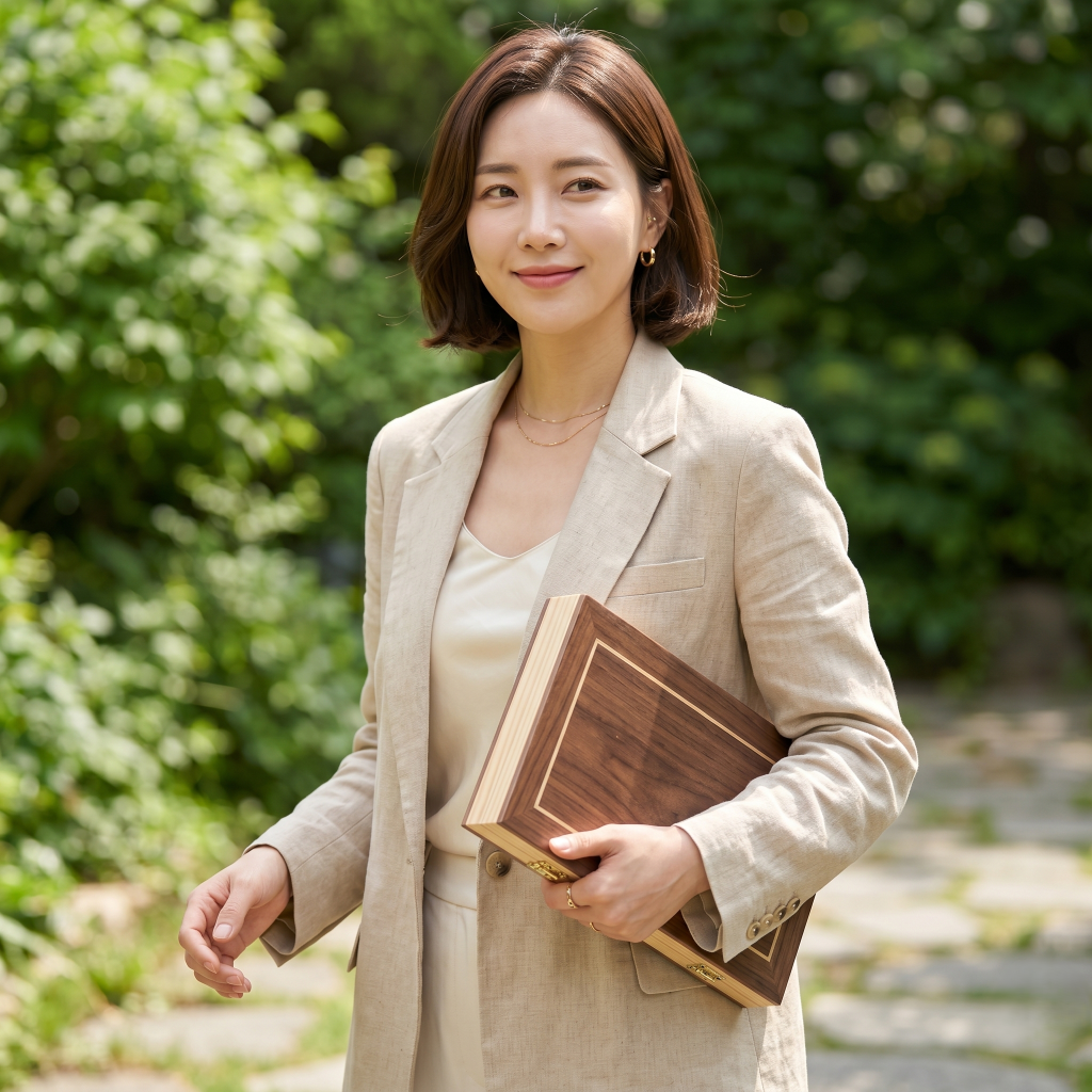 흔들려도 안 쓰러져요 고급 원목 수납형 자석 체스 세트 휴대용 이미지 6