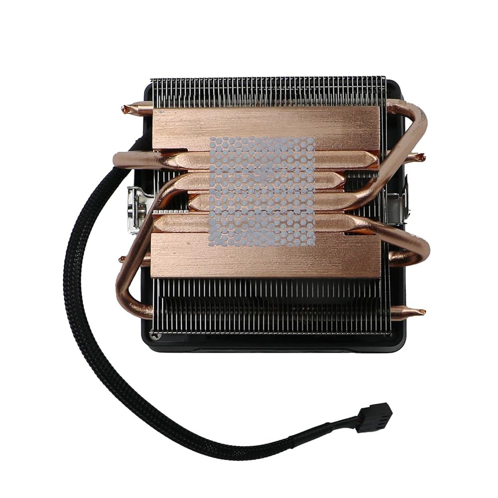 Ryzen 7 CPU 쿨러 레이스 프리즘 RGB LED 조명 방열판 구리 코어 베이스 팬 사전 적용 열 페이스트 AMD 소켓 AM5 AM4 AM3, Ryzen7 8700X 9700 - 상세 이미지 3