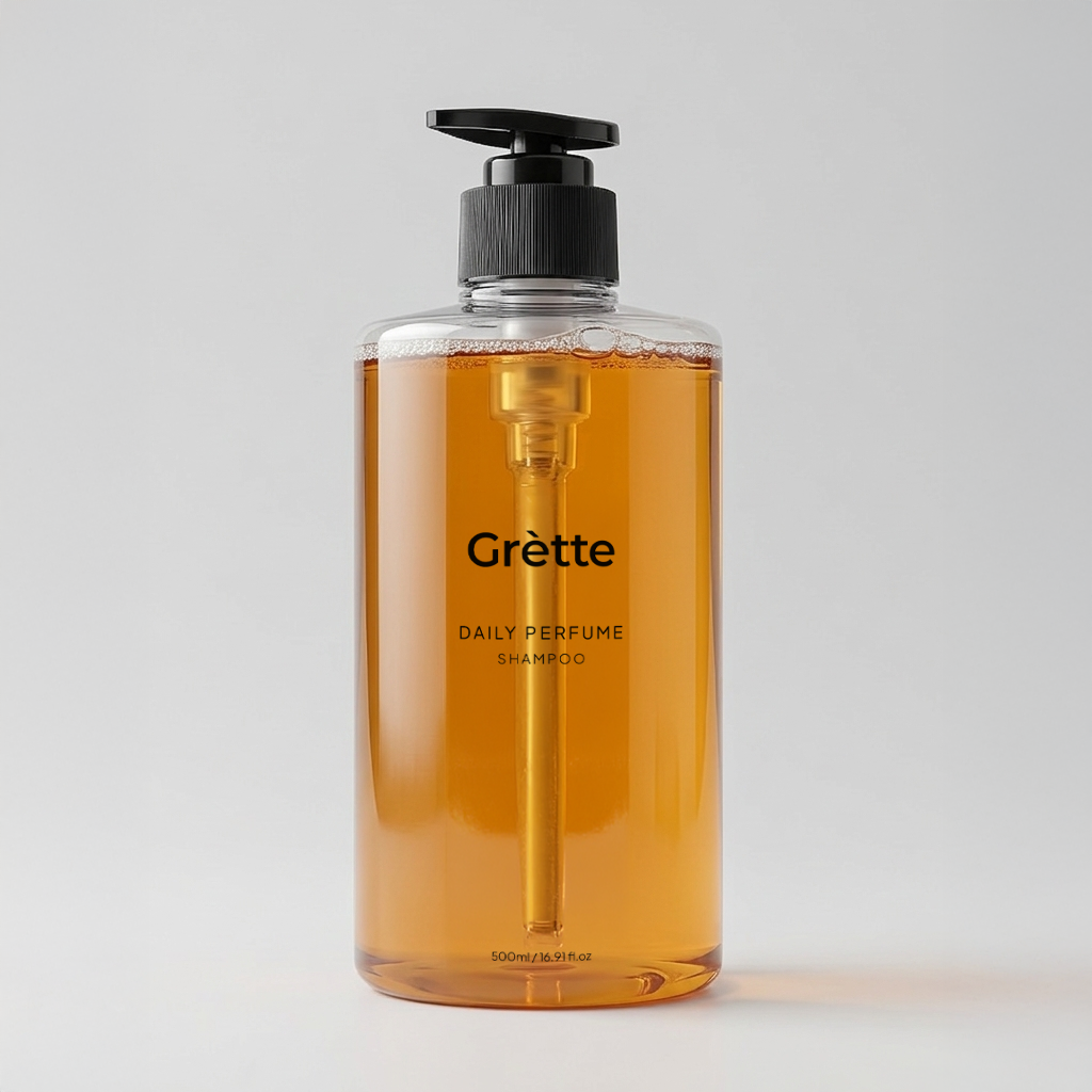 그렛테 데일리 퍼퓸 샴푸 지루성 두피 정수리 냄새 가려움 비듬 각질 제거 500ml, 1개 - 상품 이미지