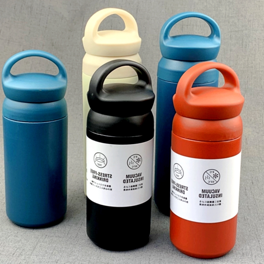 이중패킹보온보냉텀블러 개별포장생활방수보온병 휴대용맞춤선물물통 350ml 304스텐 - 상품 이미지