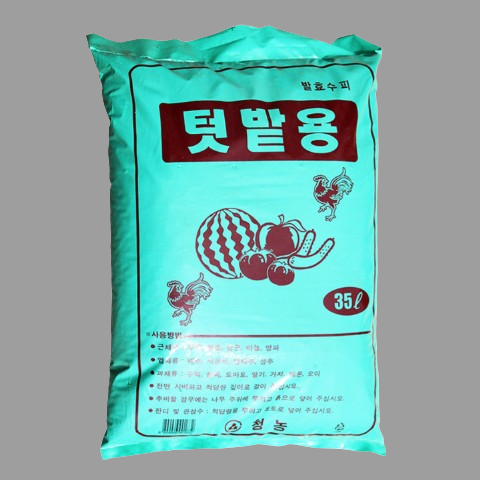 35L 텃밭용 발효수피 퇴비 밑거름 비료 분갈이 흙 텃밭 주말 농장 화분 국산 다용도 - 상품 이미지