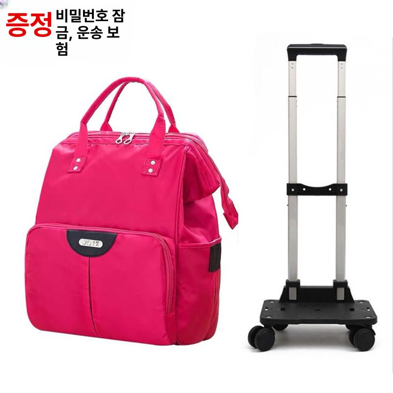 바퀴달린가방 가벼운 1박2일 출장 여행용 박일 여행 이동식 짐 대 기내용 트롤리 바퀴달린 - 상세 이미지 4