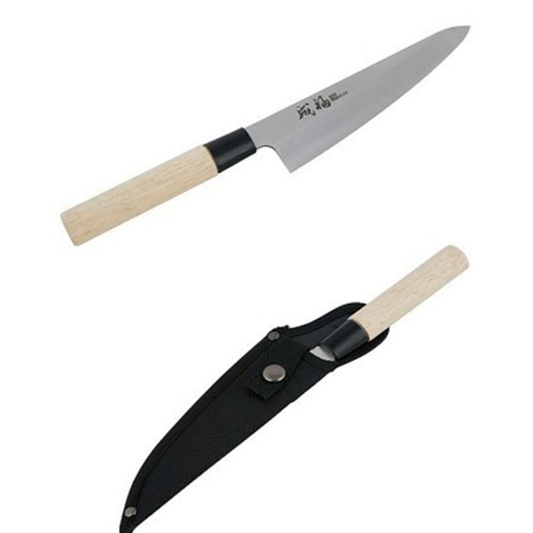 야외용 레저용 칼 캠핑용 휴대용 칼 스테인리스 우드 - 상품 이미지