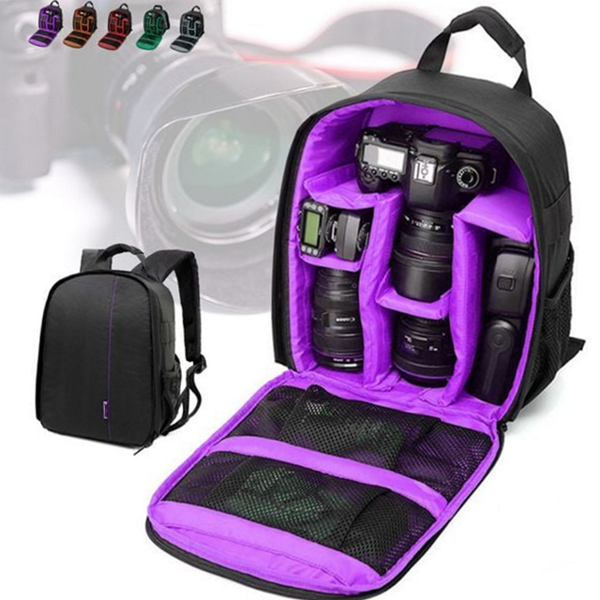 전문가용 카메라 가방 이동식 dslr 카메라 가방 여행용 렌즈 보호 - 상품 이미지