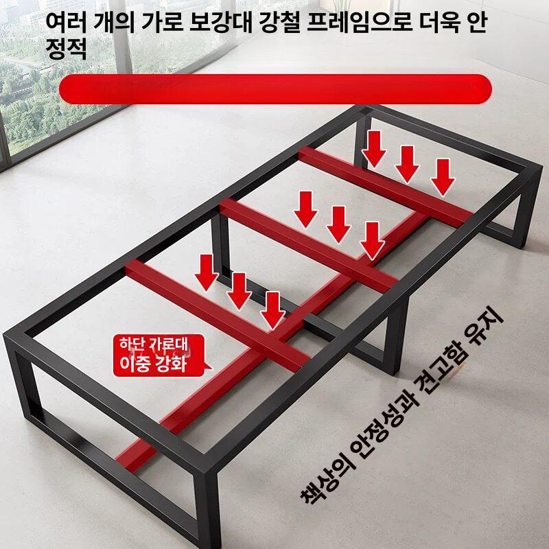 대형 원목 우드슬랩테이블 책상 거실식탁 탁자 테이블 긴 데스크 우드슬랩 커피숍 카페 거실 - 상세 이미지 4