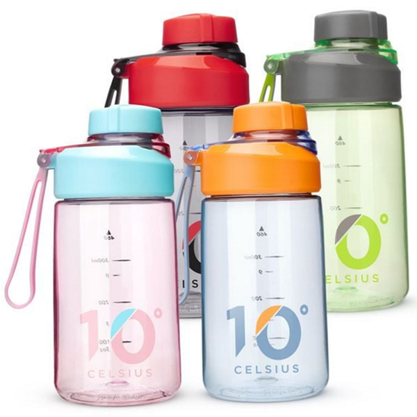 스포츠 트라이탄 물통 스트랩 트라이탄 보틀 휴대용 460ml - 상품 이미지